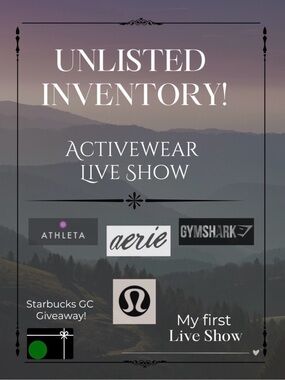 Come Hang Out With Me For My Very First Poshmark Live Show 💃🏻♥️ GC GIVEAWAY♥️